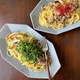 鯖缶で！和風きのこパスタ！簡単レシピ